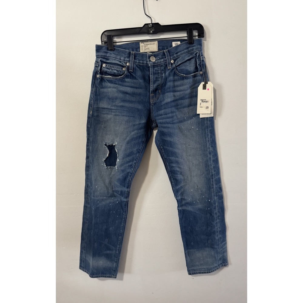 current elliott Selvedge Denim Distressed Splatter Men 28 Woman 25
